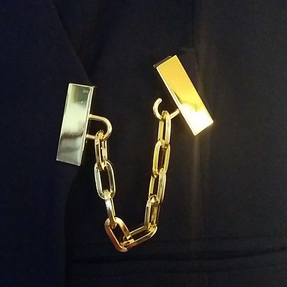 Navy blue dress. Great for the offic - Picture 3 of 4